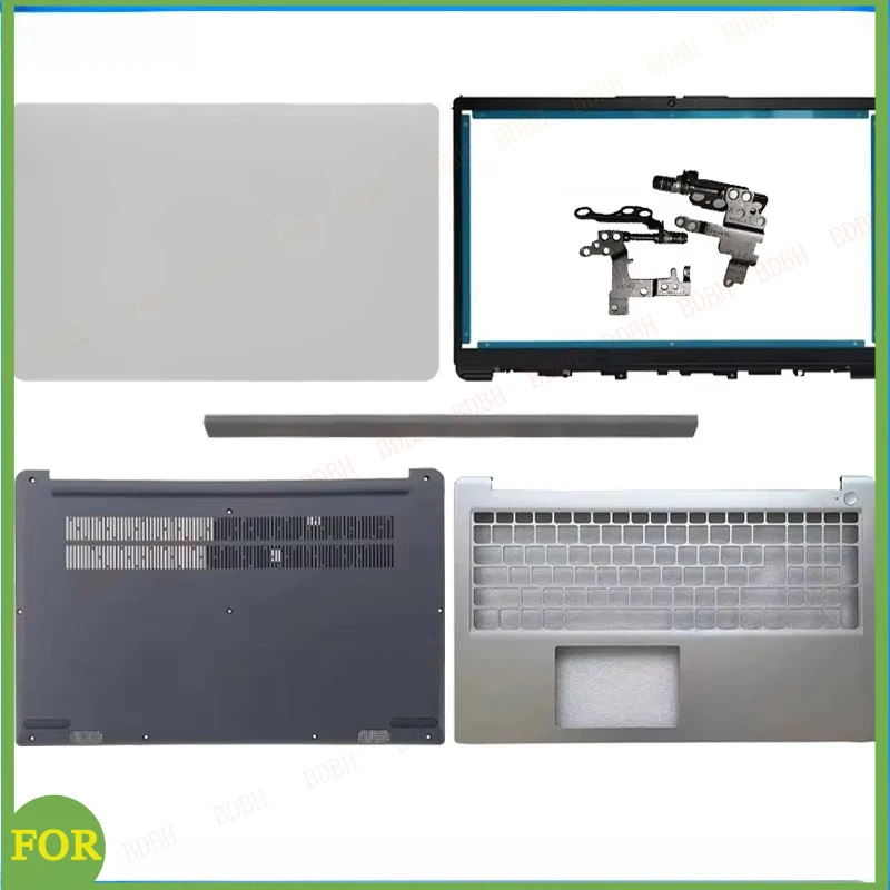 Replace Cover FOR IdeaPad 1 15ADA7 15AMN7 IdeaPad 15 2022 LCD Back Top Cover Front Bezel Hinges Palmrest Upper Bottom Case blue