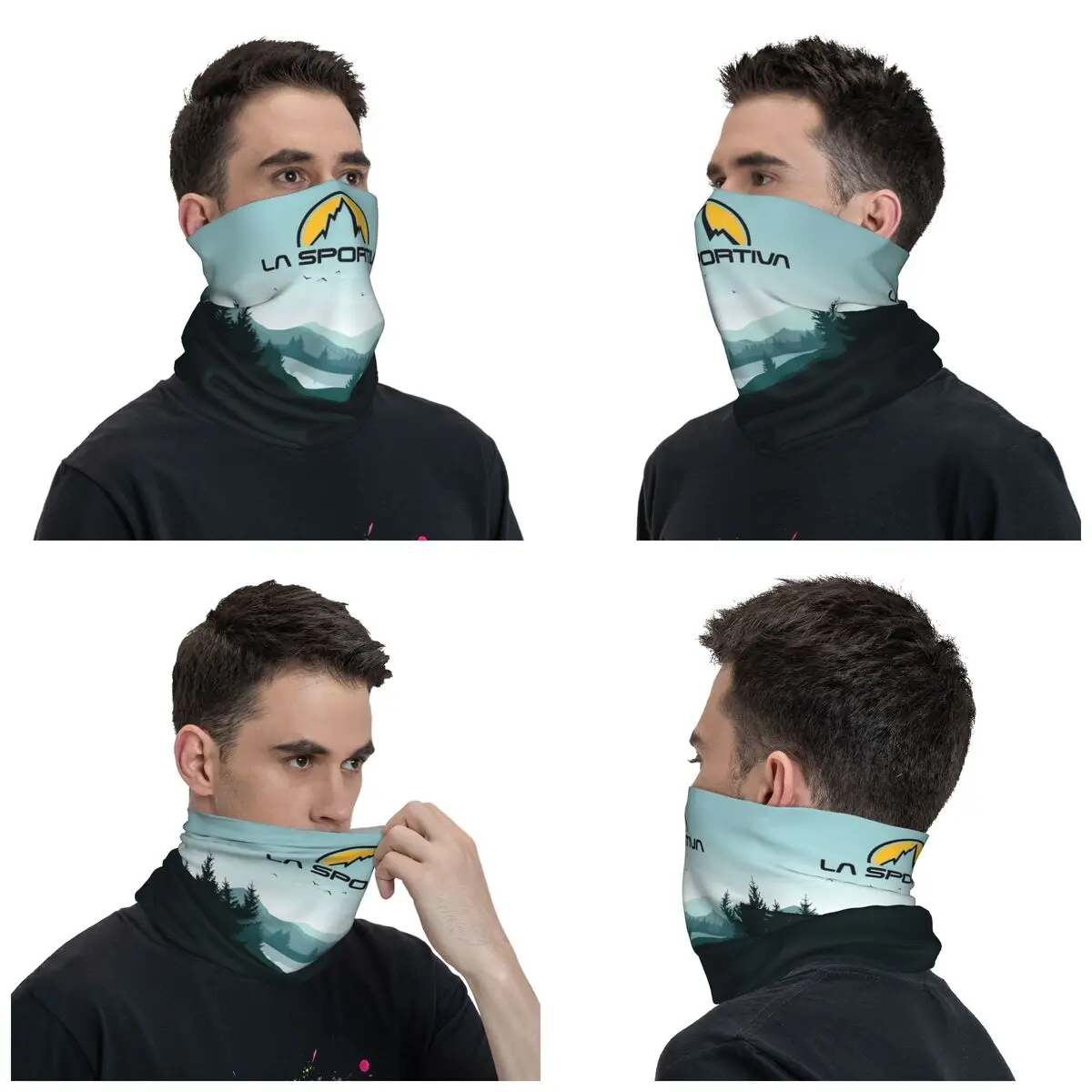 La Sportiva Bandana Accessories Hiking Neck Cover Unisex Face Scarf Warm Climbing Balaclava Breathable