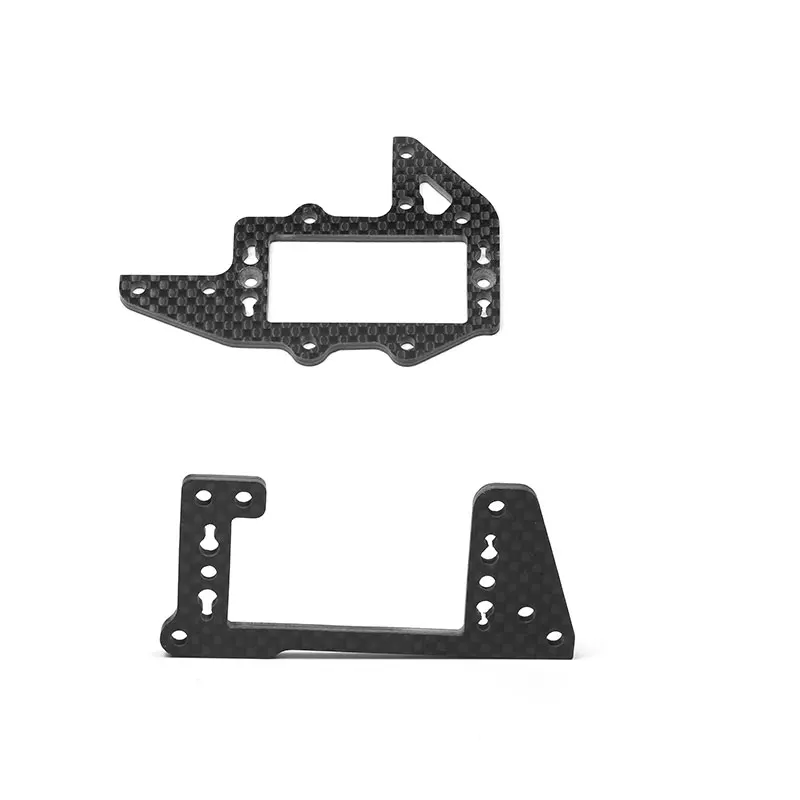 Carbon Fiber Servo Mount Plate TO-266-MP11 ST/TH for Kyosho MP11 RC – High Strength Upgrade Accessory