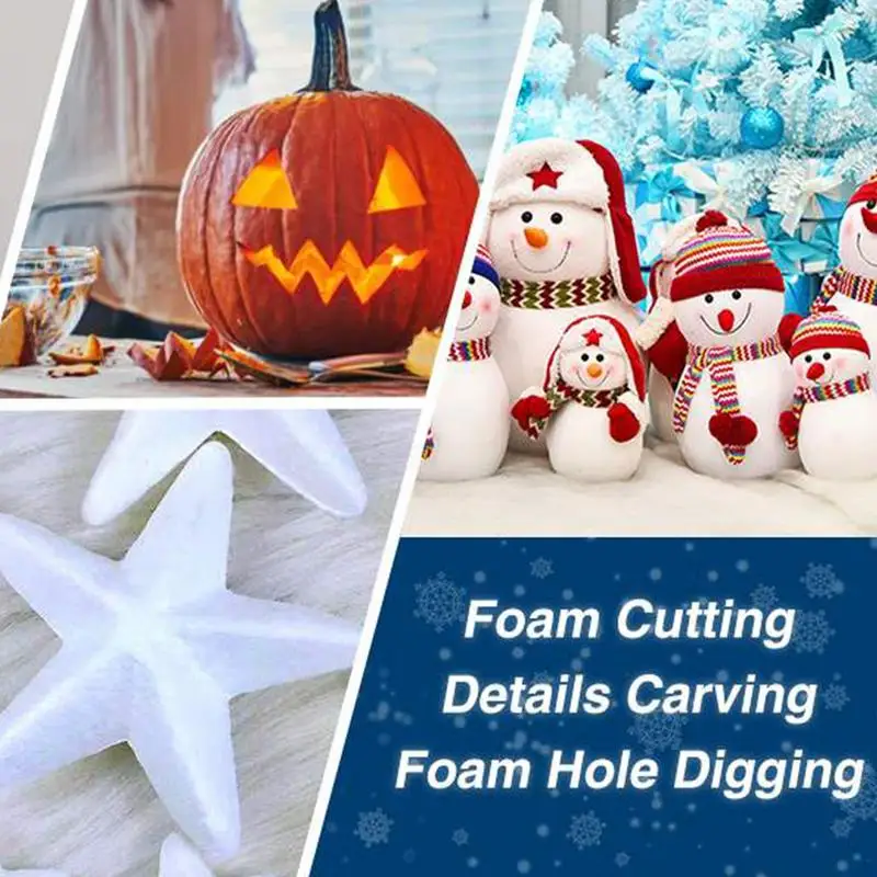 18W 3 In 1 Electric Styrofoam Cutter Cutting Machine Styro Foam Cutting Pen Portable Foam Cutting Knife Hot Heating Wire