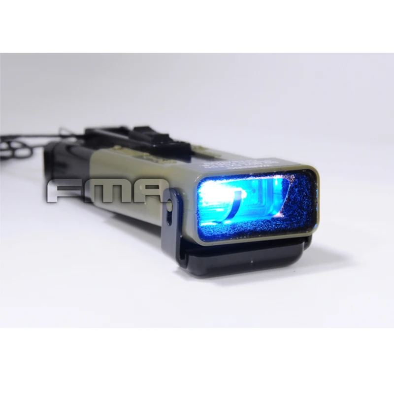 FMA Outdoor MS2000 Survival Light Strobe Flashlight for Helmet with Function Version tb702