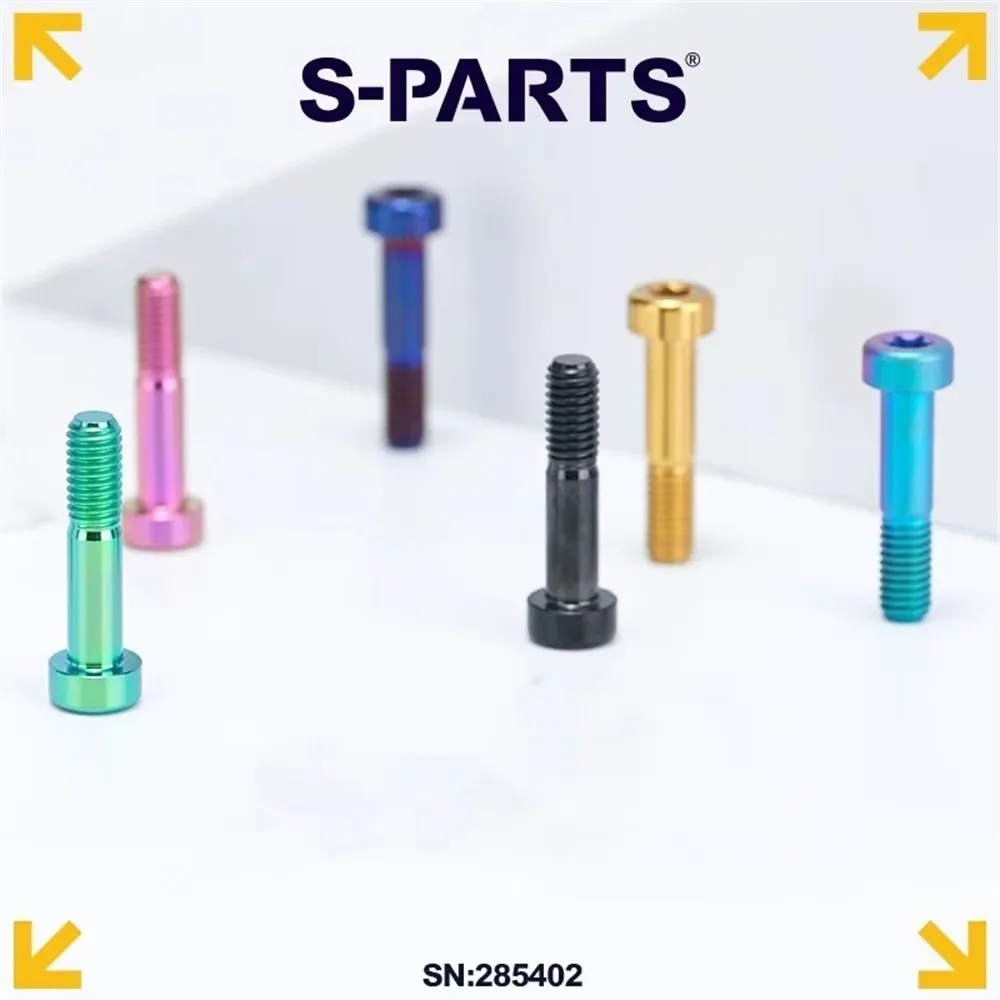 

Болты тормозных суппортов S-PARTS TC4 из титана для шоссейных велосипедов Giant Propel, 4 шт., высокопроизводительные велосипедные крепежные элементы M6x27мм