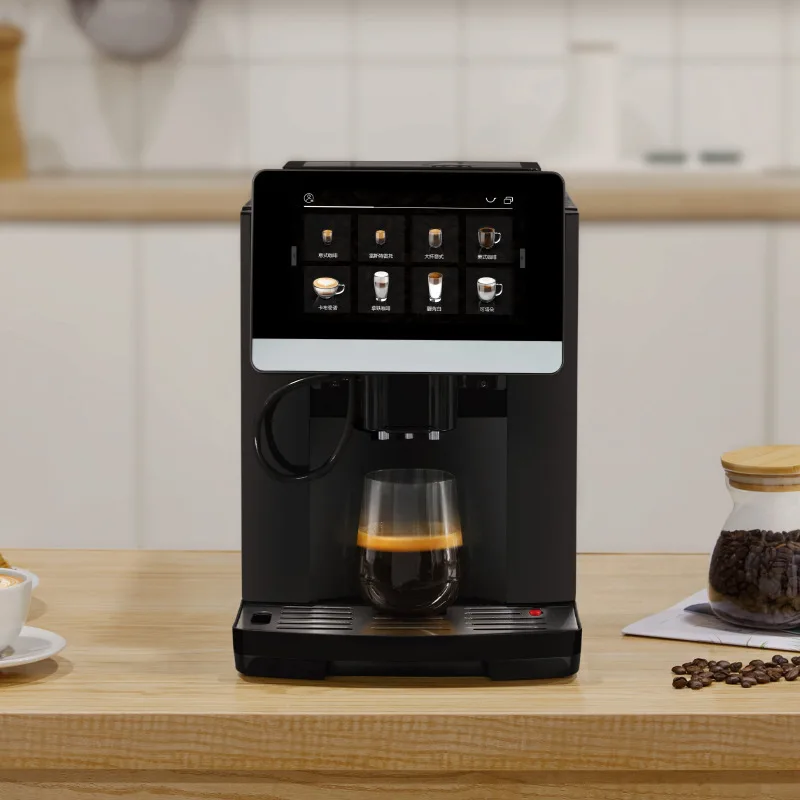 Coffee machine Automatic coffee machine, touch screen intelligent grinding integration