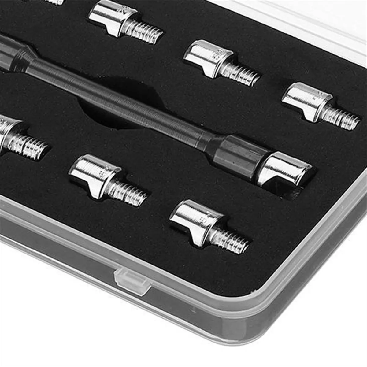 

Байк, квадроцикл, скутер, мотоцикл с ЧПУ, ключ для спиц, инструмент для ремонта со сменными насадками из 10 шт., 5,0-6,8, синий с гаечным ключом