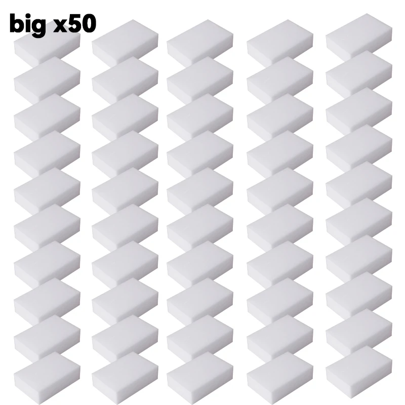 5/50PCS Melamine Spons Magische Spons Gum Melamine Spons Cleaner Sponsen voor Keuken Badkamer Cleaning Tools