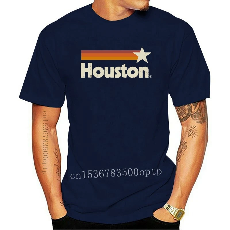 Houston Texas Houston Kaus Hitam Antik Kuat Galveston Bay S-3Xl Kaus Gambar Layar Kustom