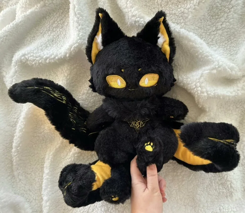 35cm Klein Moretti Cat Monster Stuffed Plushies Plush Cotton Doll Body Soft Pillows Anime Figure Toy For Kids Gifts