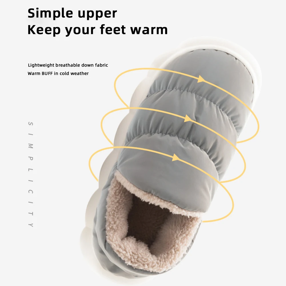 Cotton Slippers Shoes For Winter Comfortable Home Slippers Gift For Friends Family