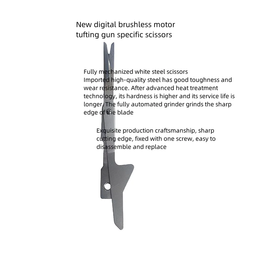 AK-V فرش خصلة بندقية 2 في 1 السجاد تلمم بندقية تلمم آلة قطع كومة وحلقة كومة عدد وأدوات اكسسوارات مقص #5