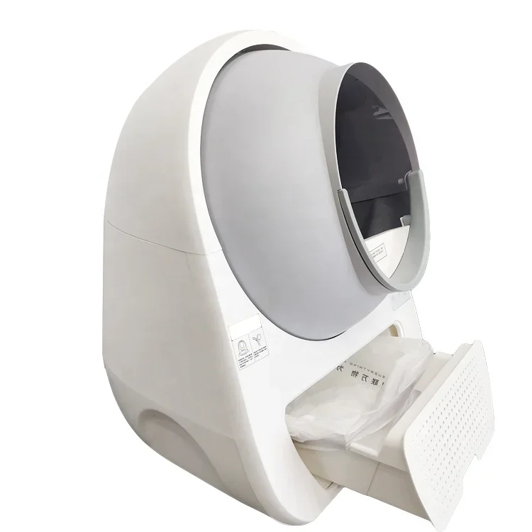 Automatic Indoor ABS Plastic Pet Smart  Box for Cat Pet Cat Toilet