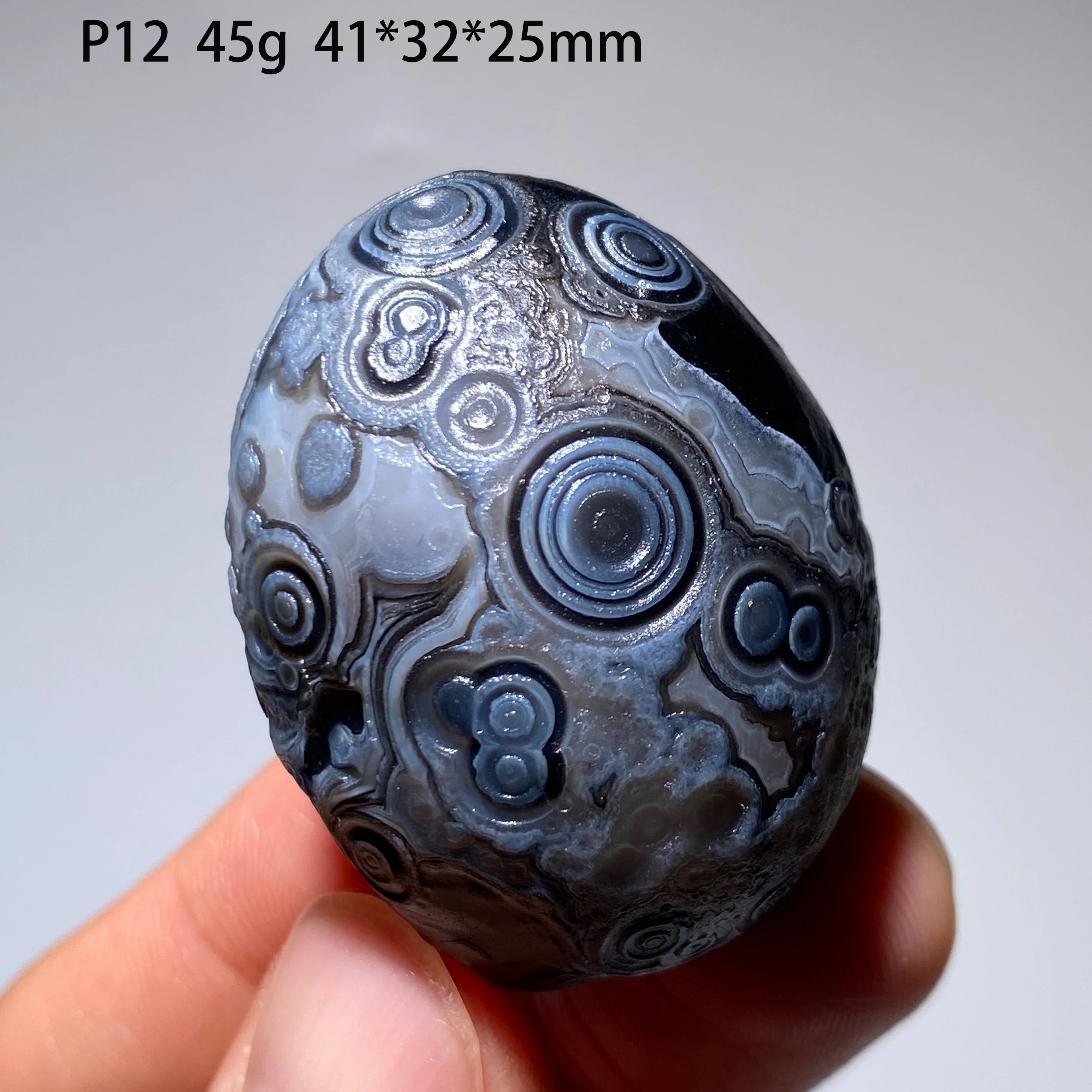 Natural Gobi Agate Eye Mineral Crystal Energy Specimen Collectible Gift Home Decor - Appreciation of Natural Stones