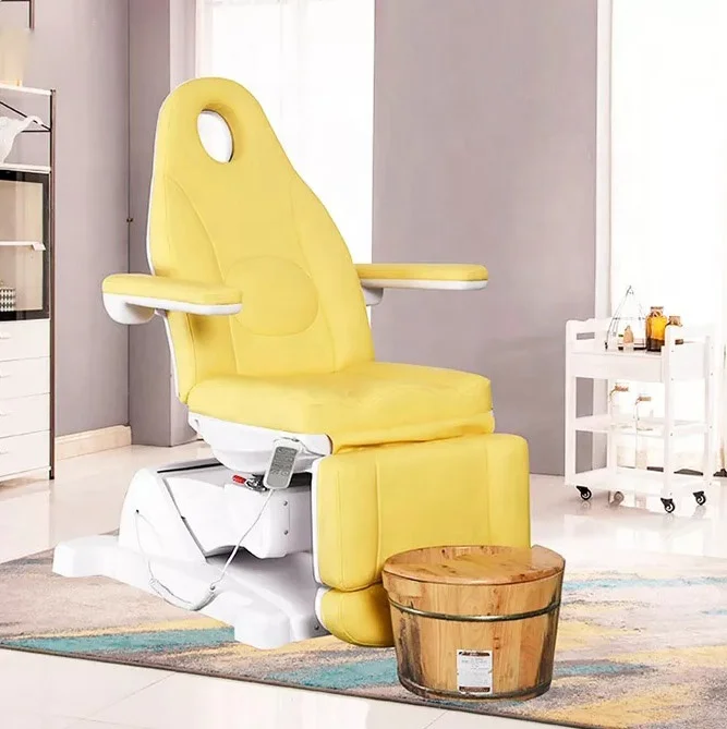 

Pedicure ChairLuxury Swivel Medical Clinic Dental Spa Facial Bed Multifunctional Pedicure Treatment 3/4 Functions Beauty Salon S