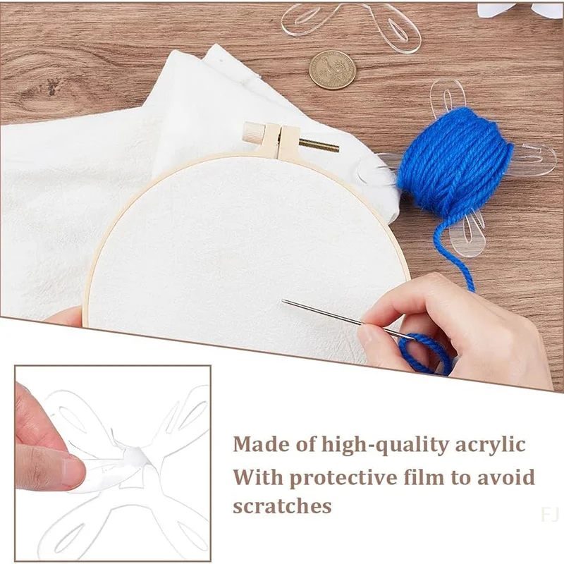 [YU] 5 قطعة بكرة الغزل الاكريليك الغزل اللفاف عبر غرزة بكرة المنظم الموضوع الحياكة الخياطة الكروشيه نسج أداة للحياكة