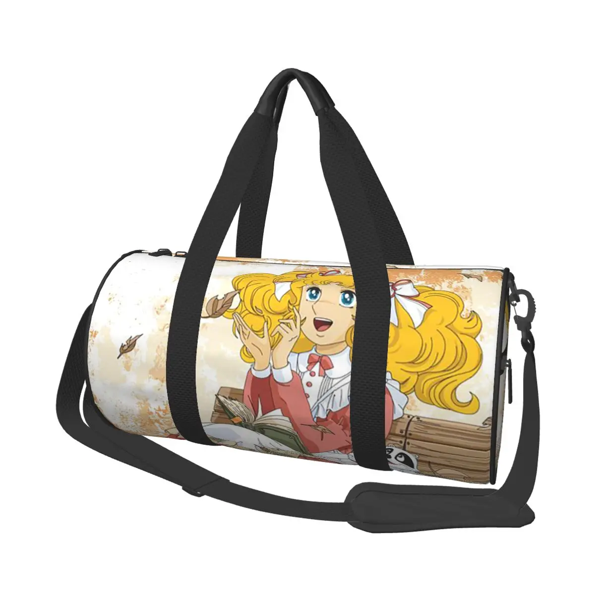 

Candy Candy Anime Large Duffle Gym Bag Multi-Functional Duffle Travel Bags Handbags Fitness bag