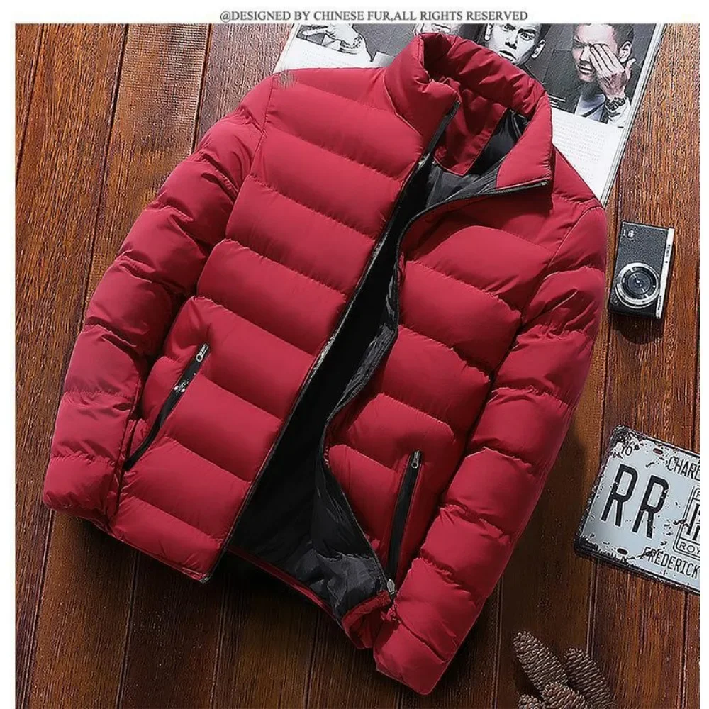 Men\'s Fall Erly Winter Coats Fashion Padded Jacket For Men Coat Warm Clothing Men\'s Parka Plus Size M-6XL