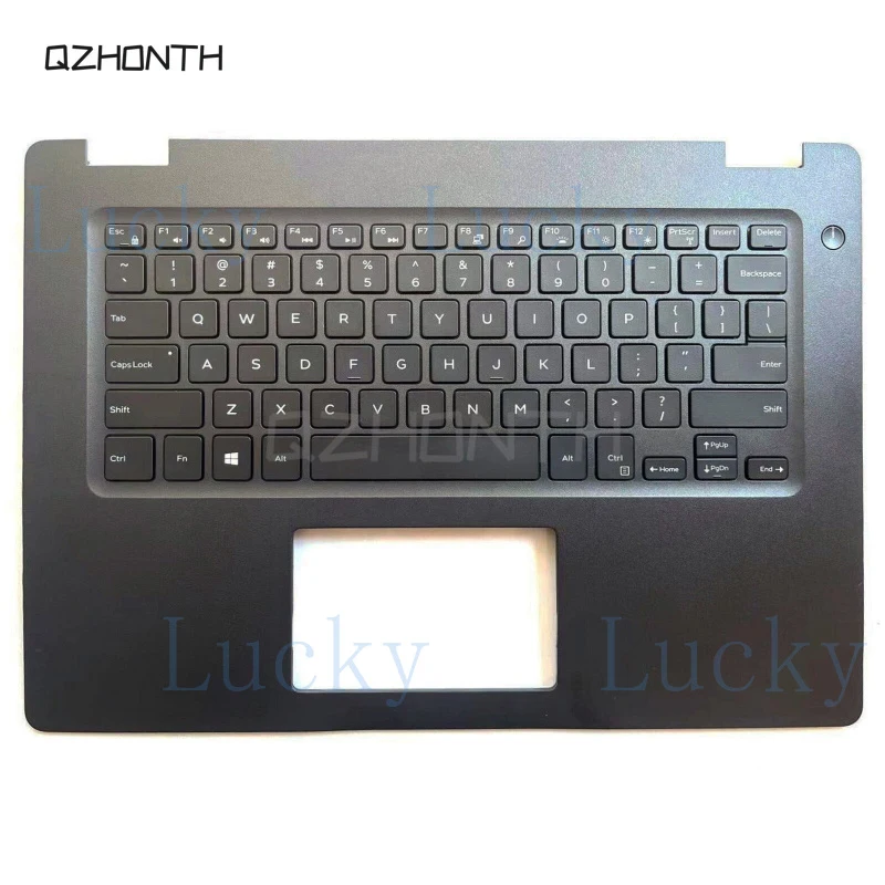 

f New For Dell Latitude 3490 E3490 Palmrest Upper Case w/ Backlit Keyboard 0P8YTM