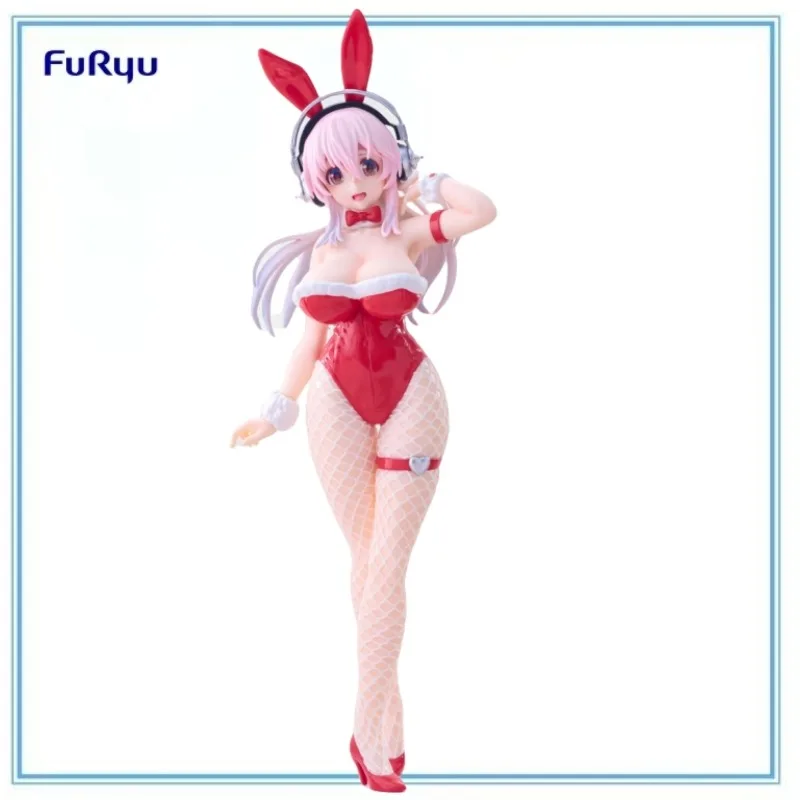 

BANDAI Authentic Spot Goods SoniComi Super Sonico-Sonico-BiCute Bunnies-Red Ver FuRyu Collection Series Model Cartoon Character