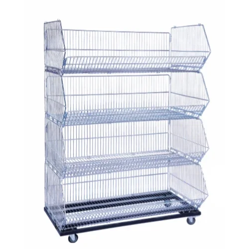 Metal Wire Hanging Storage Baskets Stand For Wholesale