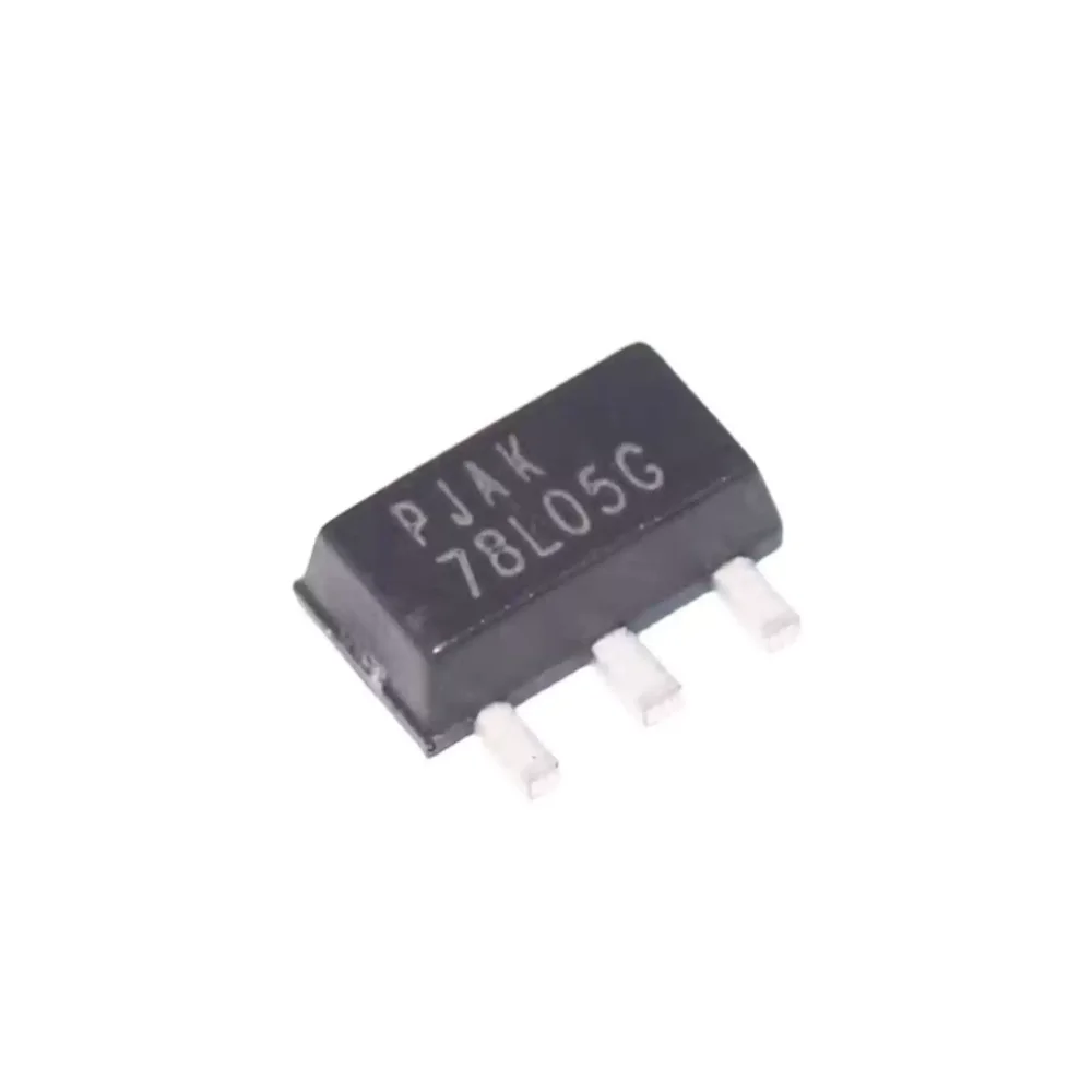 (100 pcs) 78L05G-AB3-R SOT-89 (Marking 78L05G) - Positive Voltage Regulator 5V 100mA 30V