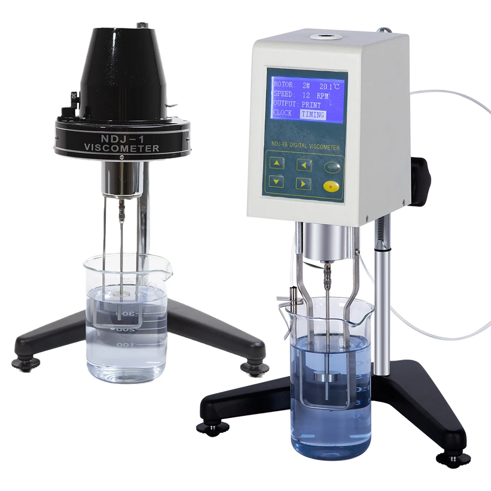 Digital Rotational Viscometer Manual Rotary Liquid Viscosity Tester Economical Viscosity Measurement Equipment for Laboratory Te