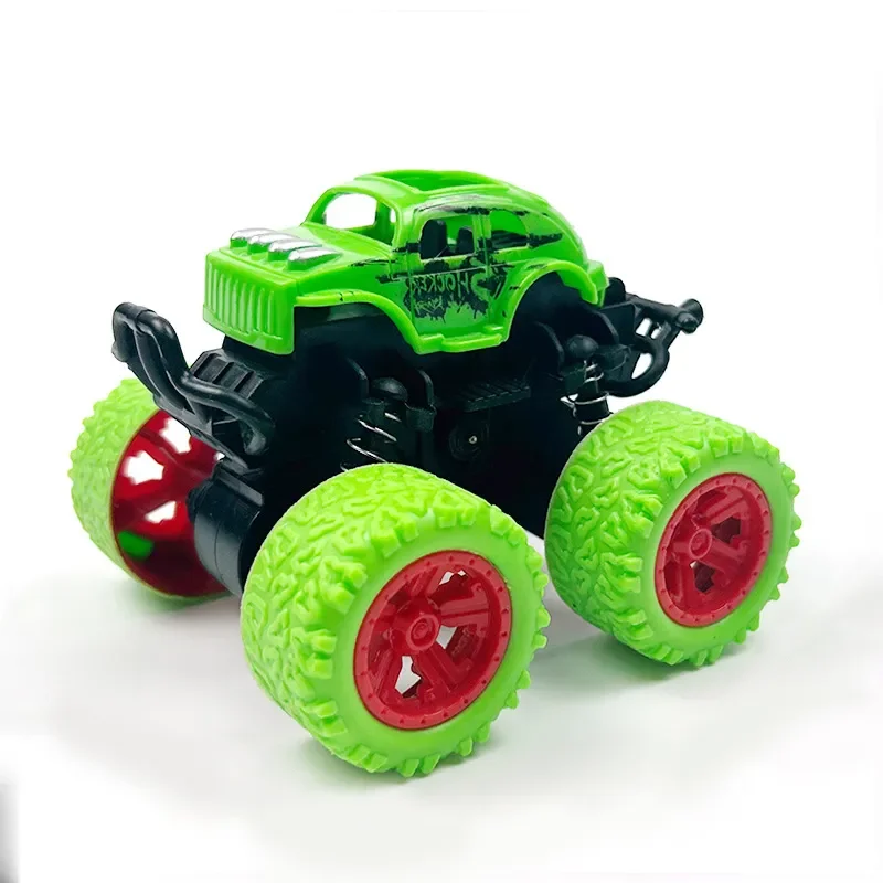 Giocattoli Monster Truck Veicoli tirati indietro Giocattolo alimentato ad attrito Mini Push and Go Car Truck per regalo di festa di compleanno di Natale