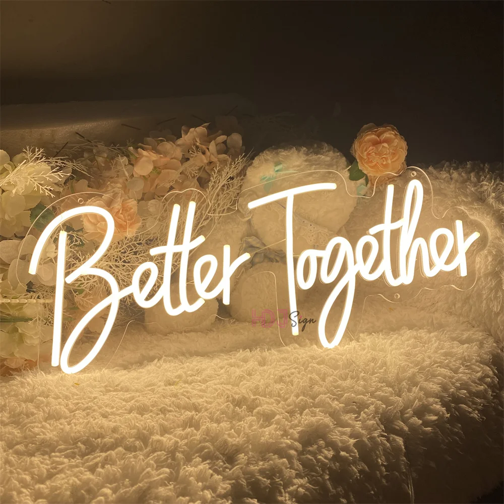 

Неоновая светодиодная вывеска, лучшие ночные огни, USB-вывеска, украшение для спальни, свадьбы, дня рождения, дизайн доски, неоновые огни, декор стен комнаты