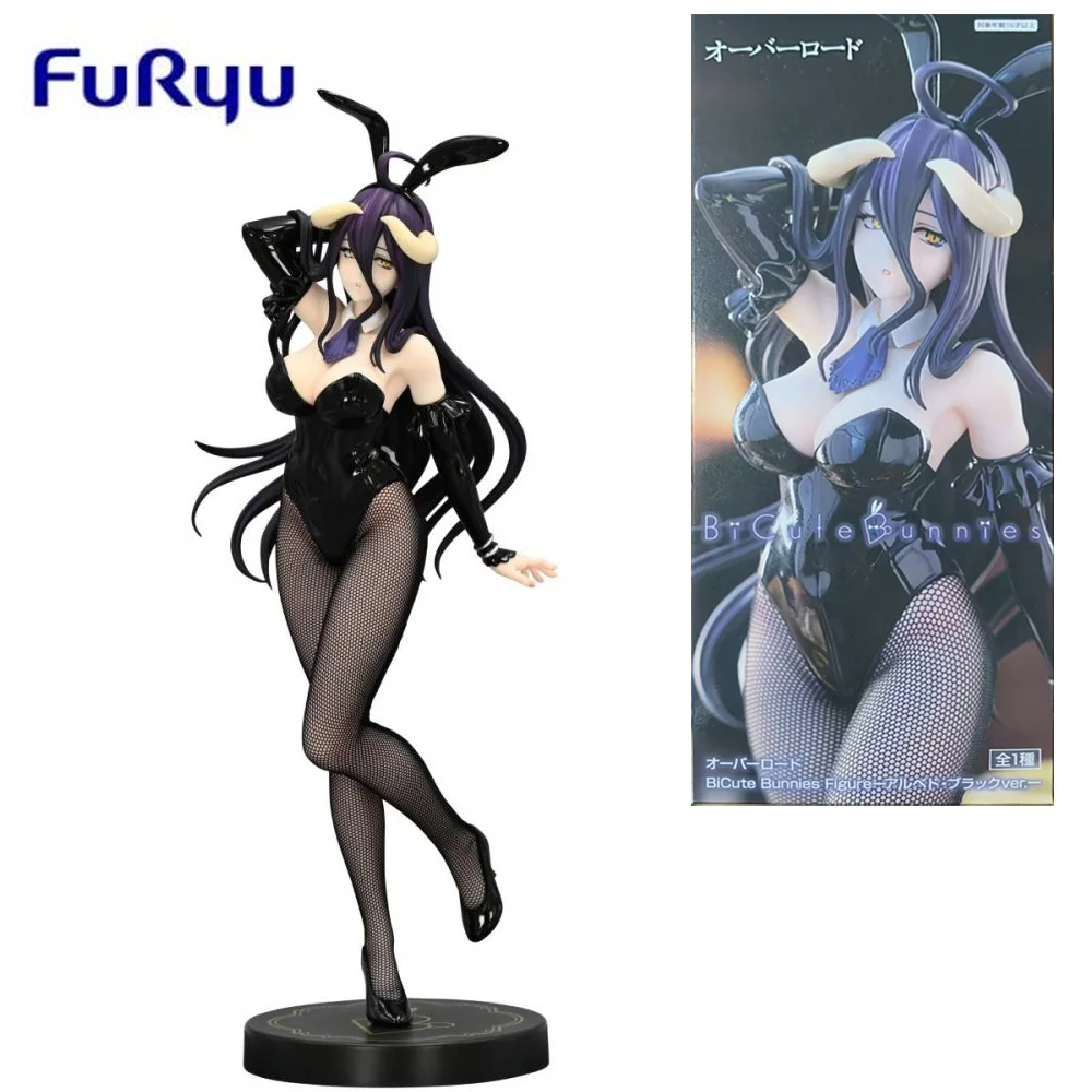 

FuRyu Original OVERLORD BiCute Bunnies albedo Anime Action Figure Toys For Boys Girls Kids Children Birthday Gifts Collectible