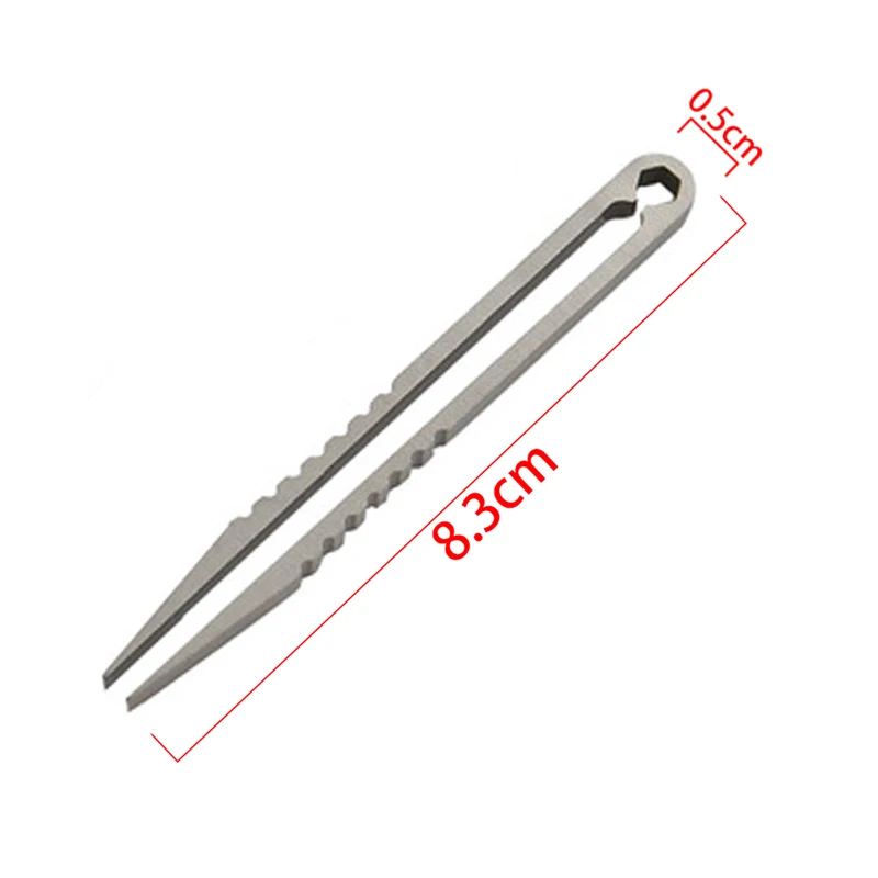 Titanium Precision Industrial Tweezers Anti-static Magnetic Stainless Steel Tweezers For Electronics Soldering Maintenance Hand