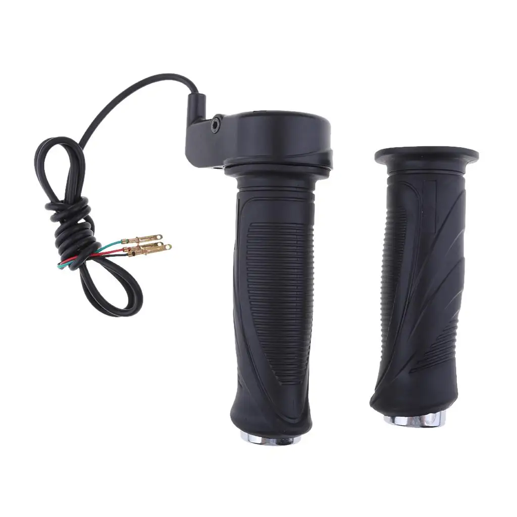 24V/36V/48 Bike Handlebars Throttle Grips LED Battery Indicator