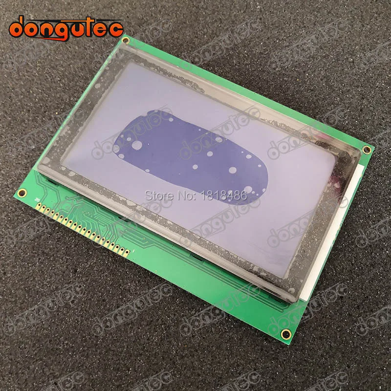 G240128L 20PIN STN 240X128 Màn Hình LCD Đồ Họa Mô Đun HD61830B Bộ Điều Khiển Tương Thích LC7981 Xanh Đèn Nền LED Trắng