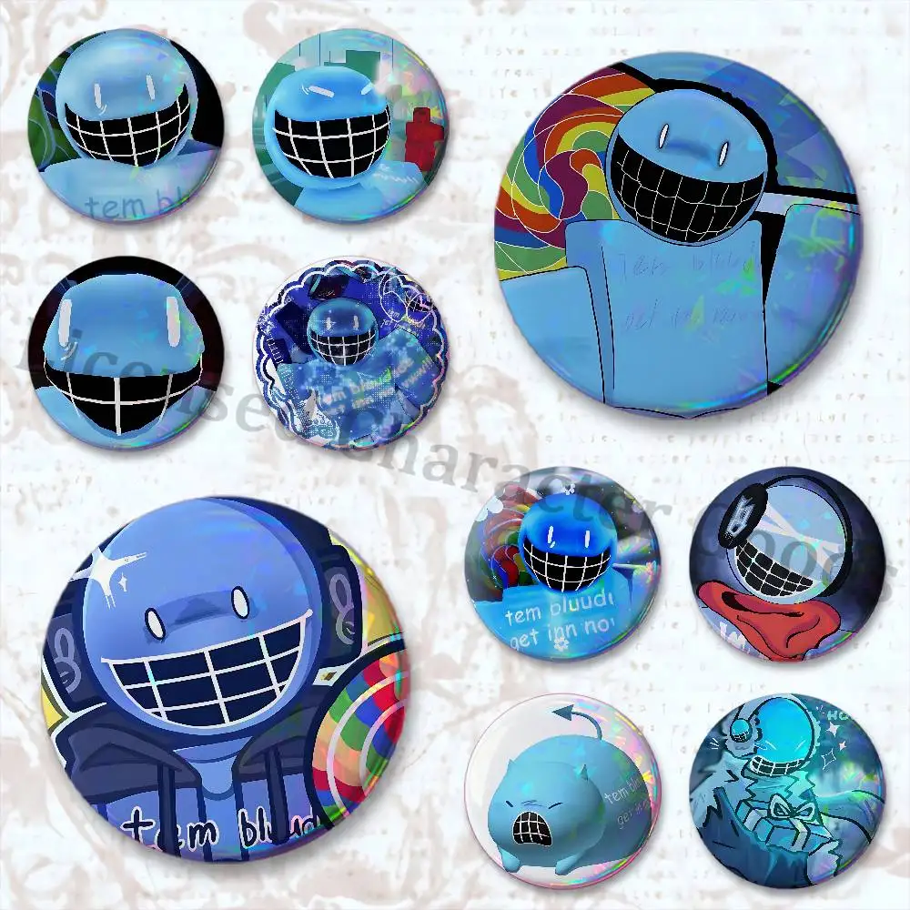 B-Bluudud Milestone IV Custom Badges 75mm 44mm 25mm 32mm 58mm Hat Backpack Accessories Toys Collect Gifts Large