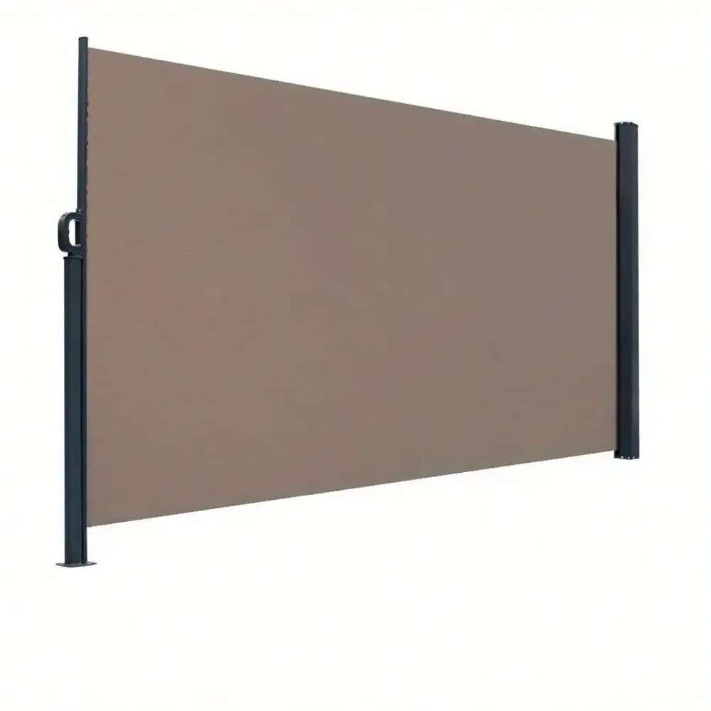 

(118 X 63)" Retractable Awning Patio Outdoor Privacy Screen W/ UV Resistance