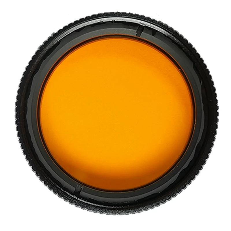 PVS14 Night Vision Orange Eyepiece Filter Eyepiece Lens Sacrificial Window Protector Cover Suitable for 30mm Lens