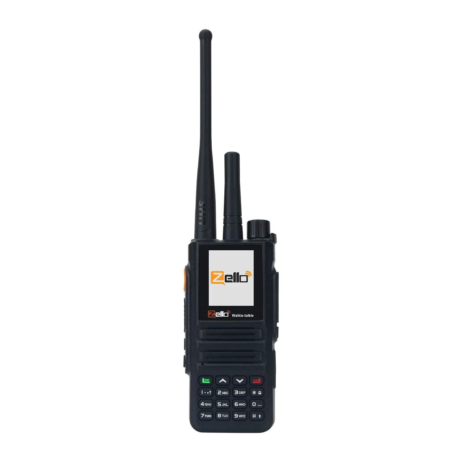 Walkie Talkie de red pública de Radio POC de modo Dual HAMGEEK T95 compatible con UHF 400-470MHz VHF 136-174MHz Zello 3G/4G/5G Wifi