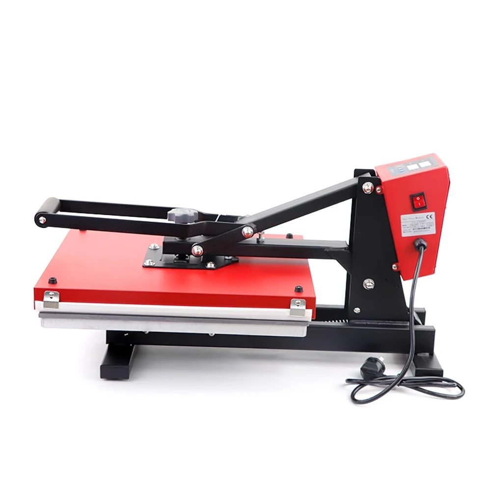 Heat press printer machine 40*60cm flat heat press machine equipment t-shirt hot stamping machine 2D Thermal Transfer Printer