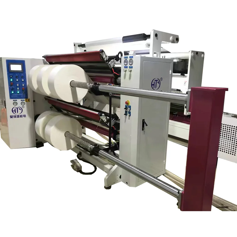 Machine de rembobinage à Double arbre, Machine de rembobinage, découpeuse de papier Jumbo haute Performance