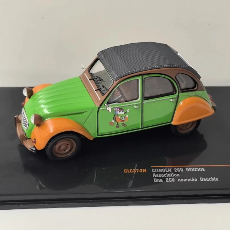 

IXO масштаб 1/43 CITROEN 2CV DEUCHIE сплав имитация модели автомобиля статическая коллекция украшенные праздничные подарки игрушки сувенирный подарок