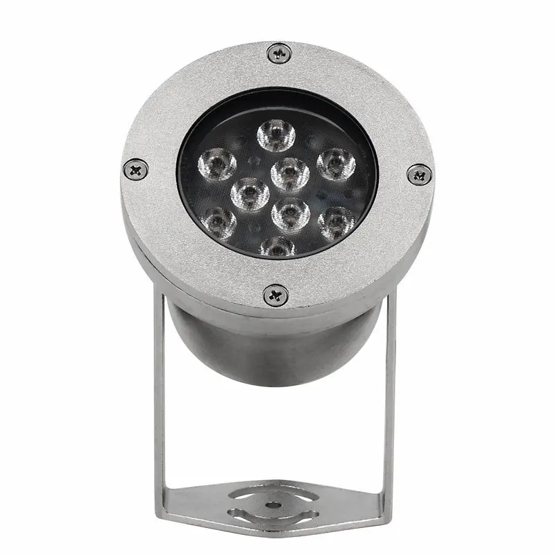 27W 36w IP68 316L Stainless Steel Underwater Led Light For Sea Water DMX512 RGB 24Vdc Led Underwater Spot Light