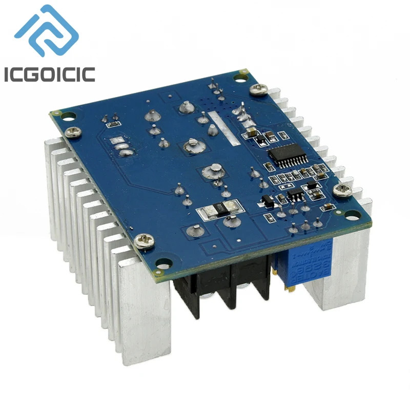 300W 20A DC-DC konverter Buck modul Step Down arus konstan LED Driver modul tegangan Step Down kapasitor elektrolitik