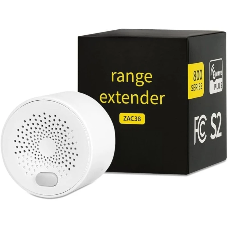 

Ретранслятор сигнала Z-Wave Plus Удлинитель диапазона серии 800 Усилитель сети ZAC38