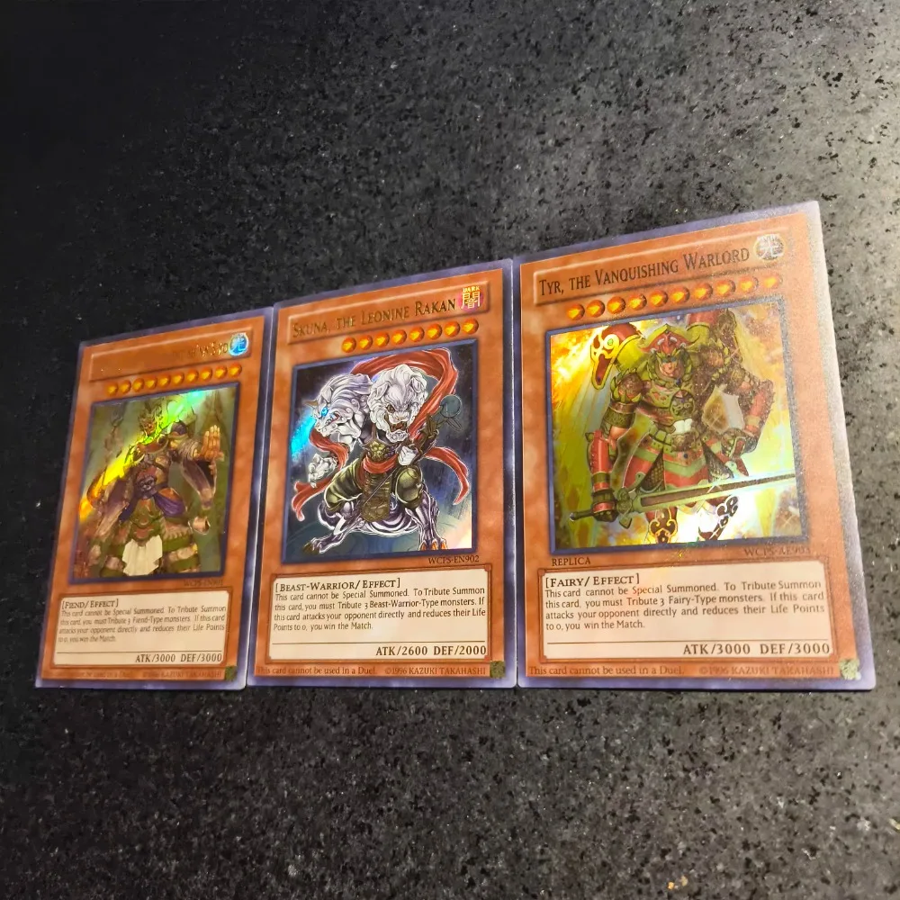 Yu-Gi-Oh! WCS World Congress 2009 Winning Card Oryginalna, samodzielnie wykonana seria kart Anime Peripheral Game Collection Card Prezent świąteczny
