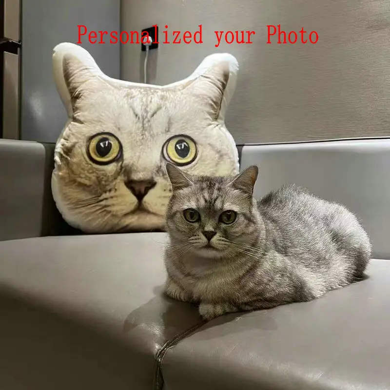 

Персонализированная подушка для кошек и собак, «сделай сам», человекоид, игрушки, куклы, мягкая подушка для парня, кукла, подушка в форме домашнего питомца, диванная подушка