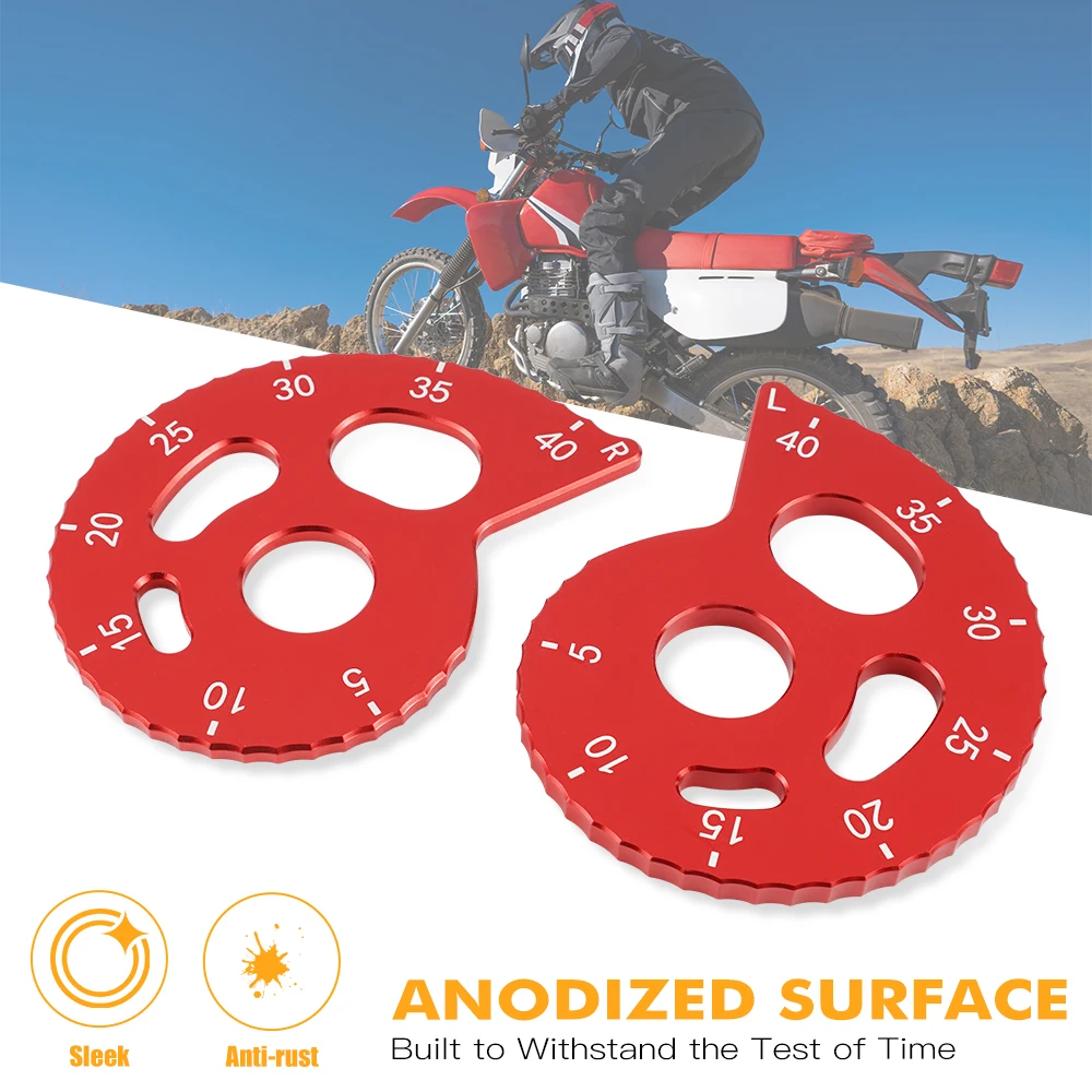 NICECNC For Honda XR650L 1993-2025 2024 2023 2022 2021 2020 Motorcycle Aluminum Chain Adjuster Regulator Kit XR 650L Accessories - Image 6