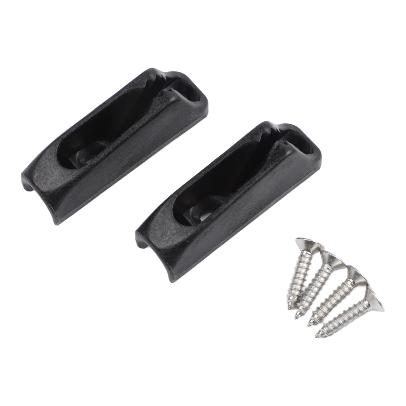 

Rope Self-locking Rope 2Pcs Clam Cleat Cord Lock Screw Bolt Diameter 3mm Self-locking Cord For Marine Accessories