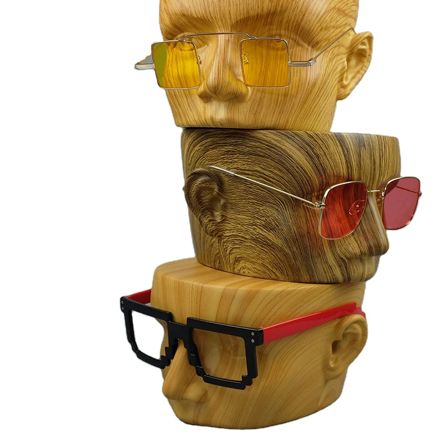 Display stand, glasses, sunglasses, head mold display furniture bracket with reversing wall can be installed