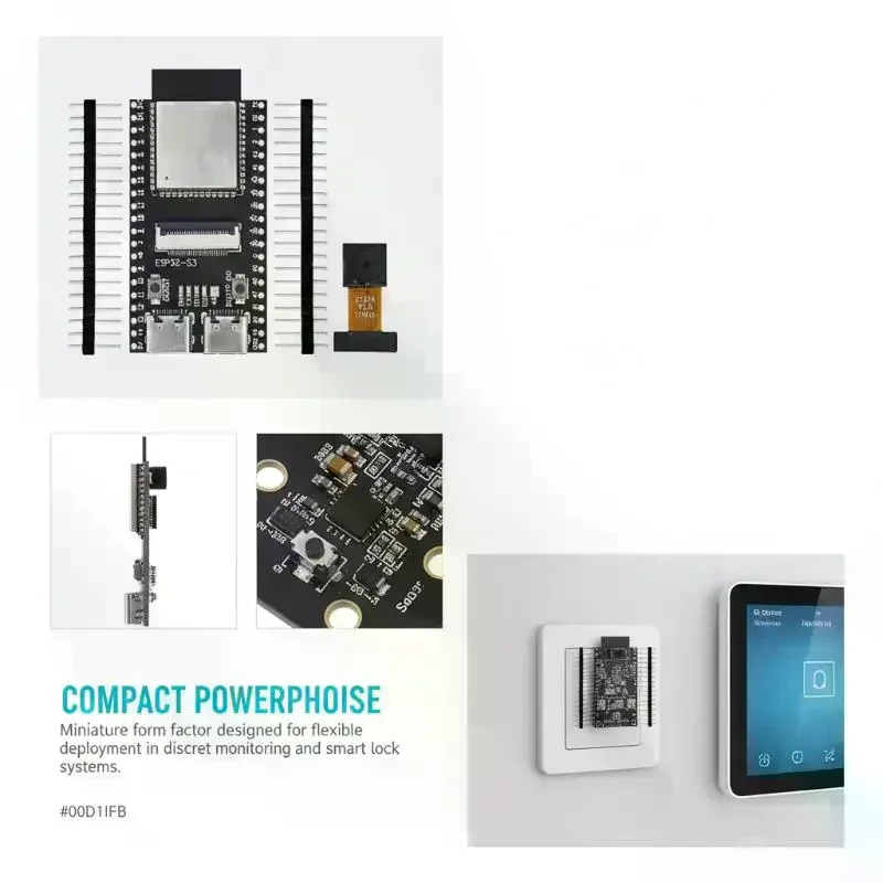 ESP32-S3 CAM Development Board WiFi Bluetooth Module Onboard ESP32-S3 N16R8 OV2640 OV5640 OV3660 Camera Dual TYPE-C Interface