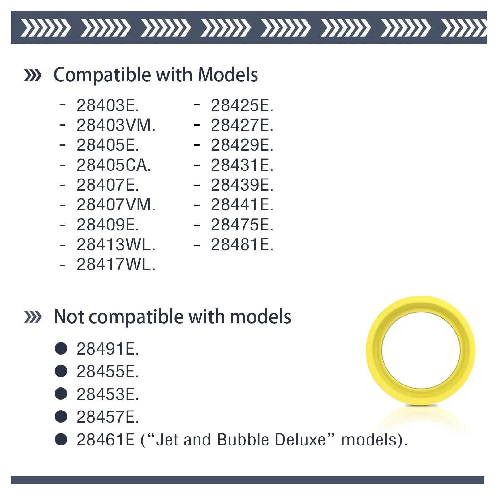 Dla Intex Pure Spa prosty 11699 jacuzzi basen Spa części silikonowe złącza uszczelki/uszczelki zamiennik 28403E, 28403VM, 28405E