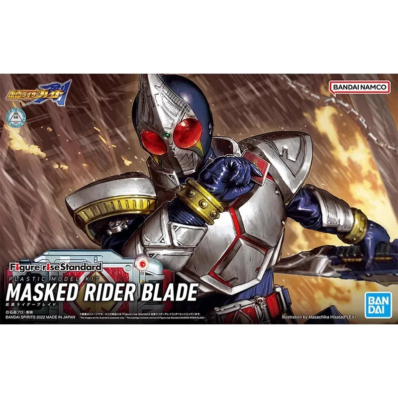 

In Stock Bandai Figure-rise FRS Kamen Rider Blade Plastic Model Kit Articulated Action Figure Official Genuine Product Gift TOY