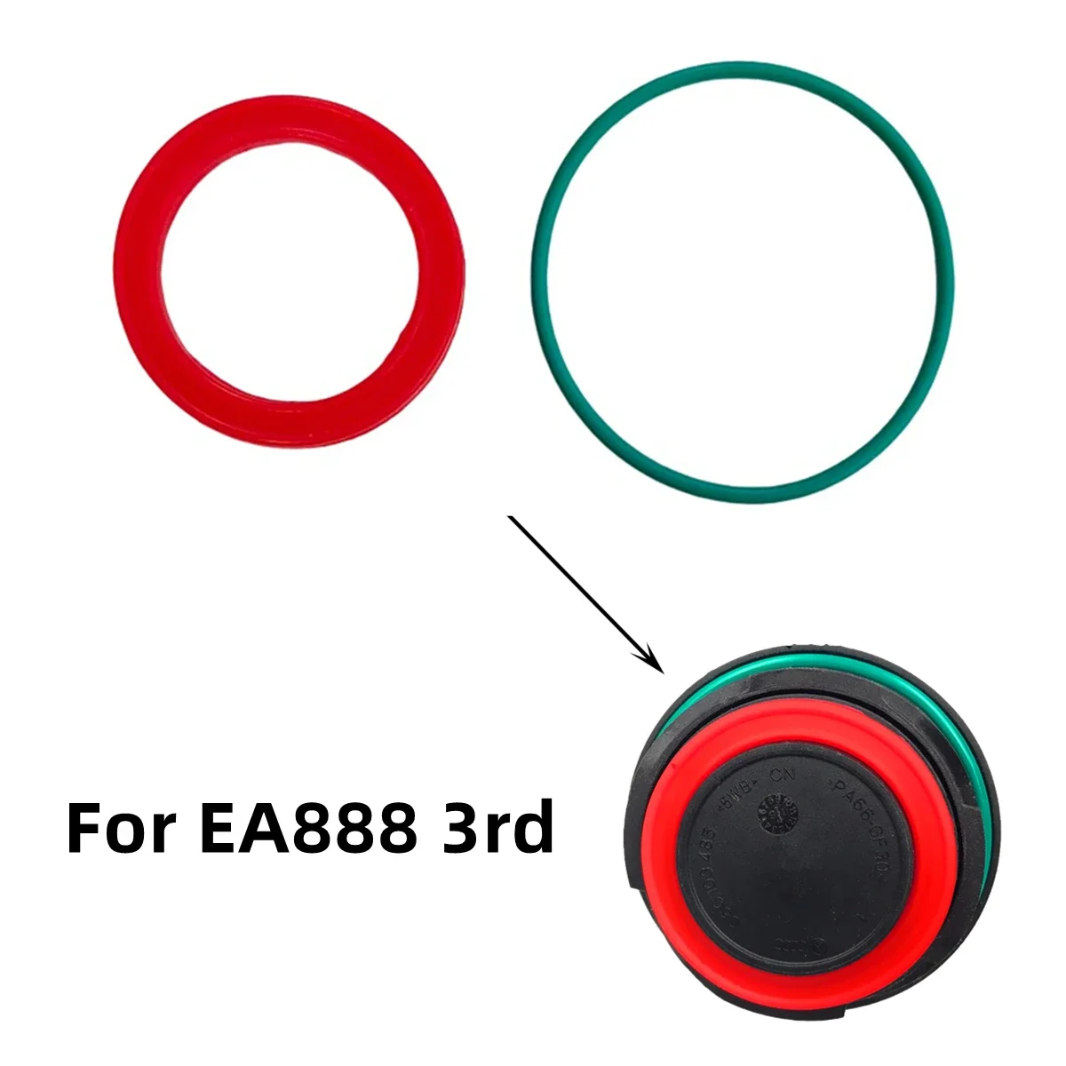 Oil Filler Cap Rubber Sealing Gasket EA888 EA211 EA111 EA113 For Audi A1 S1 A3 A4 A5 A6 A7 A8 S3 S4 S5 C6 C7 S7 S8 Q2 Q3 Q5 Q7