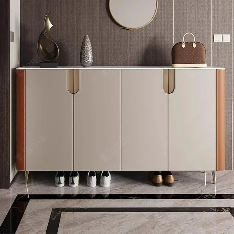 Creative Vertical Shoe Cabinets European Multi Layer Wooden Nordic Designs Shoe Cabinets Accent Luxury Muebles Home Decoration